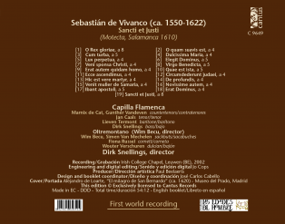 C 9649 SEBASTIÁN DE VIVANCO: SANCTI ET JUSTI (MOTECTA, 1610) [9,99 Euros]