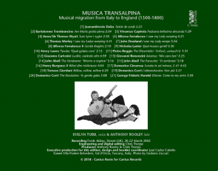C 9606 MUSICA TRANSALPINA [9,99 Euros]