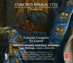 (Español) C 9670 FRANÇOIS COUPERIN: CONCERTS ROYAUX (MADRID, VERSION DE 1724)