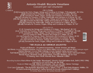 C 9505/6 VIVALDI: BIZZARIE VENETIANE (2CDs) [11,99 Euros]